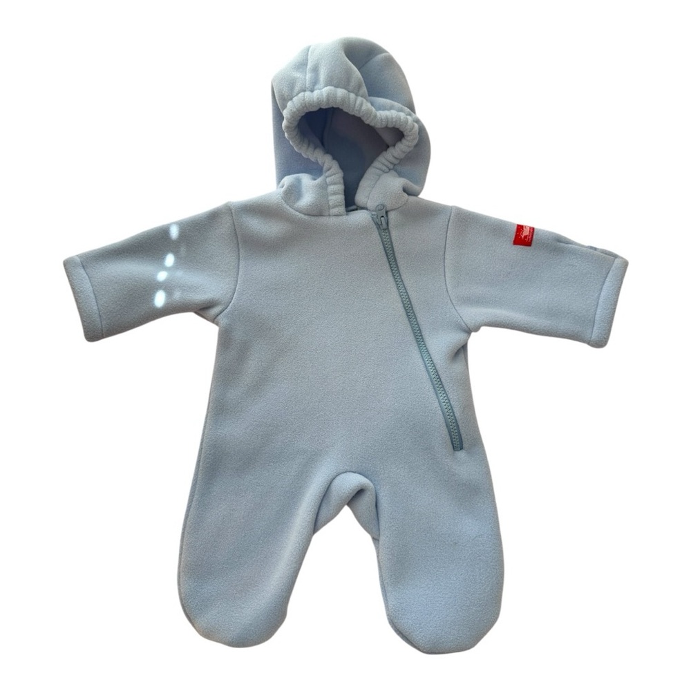 WIDGEON WARM PLUS BABY GIRLS or BOYS FLEECE BUNTING SUIT - BLUE NEWBORN - Picture 2 of 13